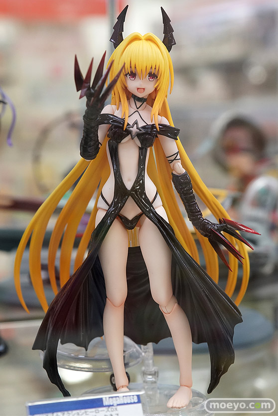 メガハウスのヴァリアブルアクションヒーローズDX To LOVEる-とらぶる-ダークネス 金色の闇(トランス・ダークネス)の新作フィギュア彩色サンプル画像01