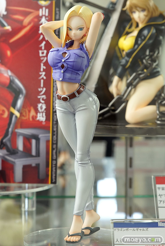 メガハウスのドラゴンボールギャルズ 人造人間18号 Ver.IIIの新作フィギュア彩色サンプル画像01
