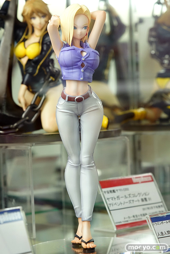 メガハウスのドラゴンボールギャルズ 人造人間18号 Ver.IIIの新作フィギュア彩色サンプル画像02