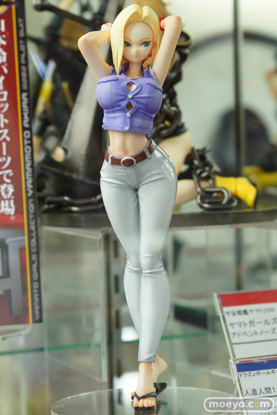 メガハウスのドラゴンボールギャルズ 人造人間18号 Ver.IIIの新作フィギュア彩色サンプル画像03