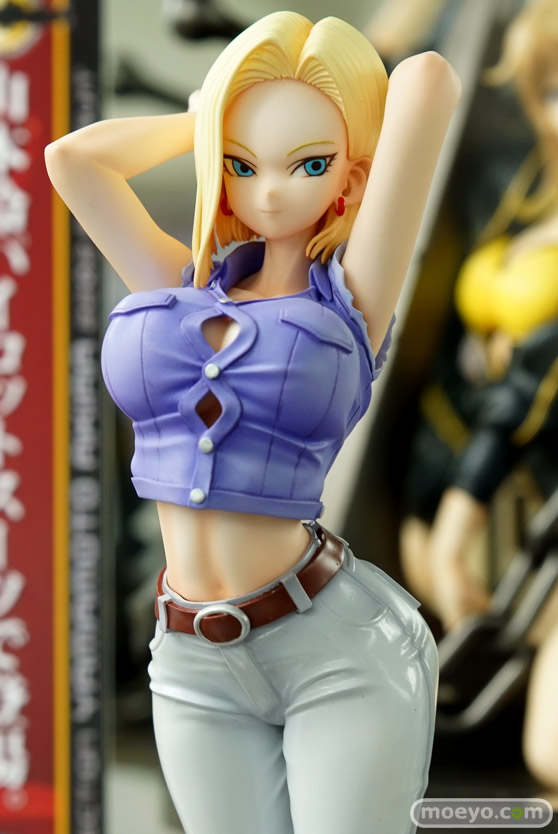 メガハウスのドラゴンボールギャルズ 人造人間18号 Ver.IIIの新作フィギュア彩色サンプル画像05