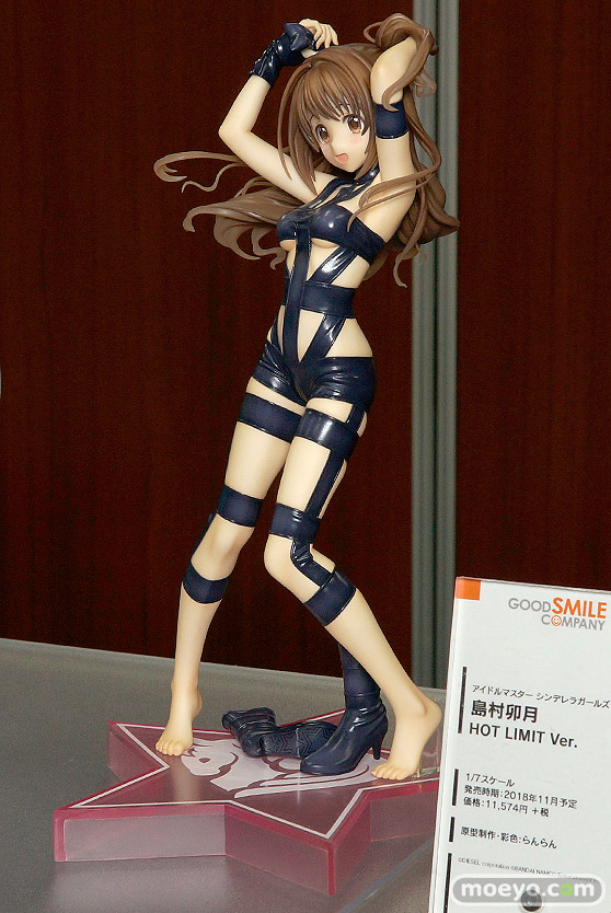 グッドスマイルカンパニーのT.M.Revolution/アイドルマスター シンデレラガールズ 島村卯月 HOT LIMIT Ver.の新作フィギュア彩色サンプル画像03