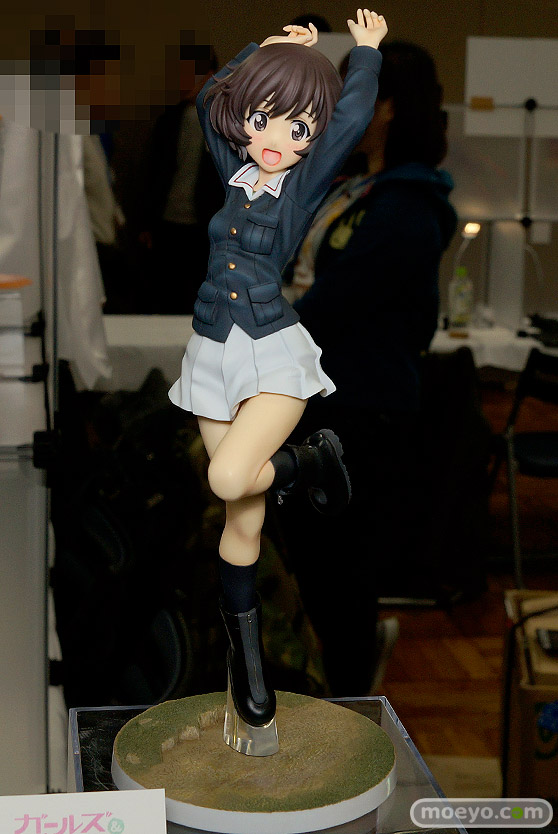 ウェーブのドリームテック ガールズ&パンツァー 秋山優花里 パンツァージャケットVer.の新作フィギュア彩色サンプル画像01