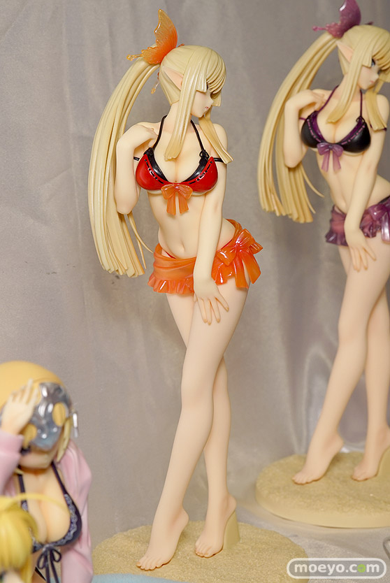 アルファマックスの「シャイニング」シリーズ キリカ・トワ・アルマ 紅蓮水装Ver.の新作フィギュア彩色サンプル撮りおろし画像02