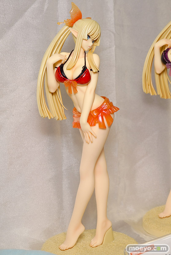 アルファマックスの「シャイニング」シリーズ キリカ・トワ・アルマ 紅蓮水装Ver.の新作フィギュア彩色サンプル撮りおろし画像03