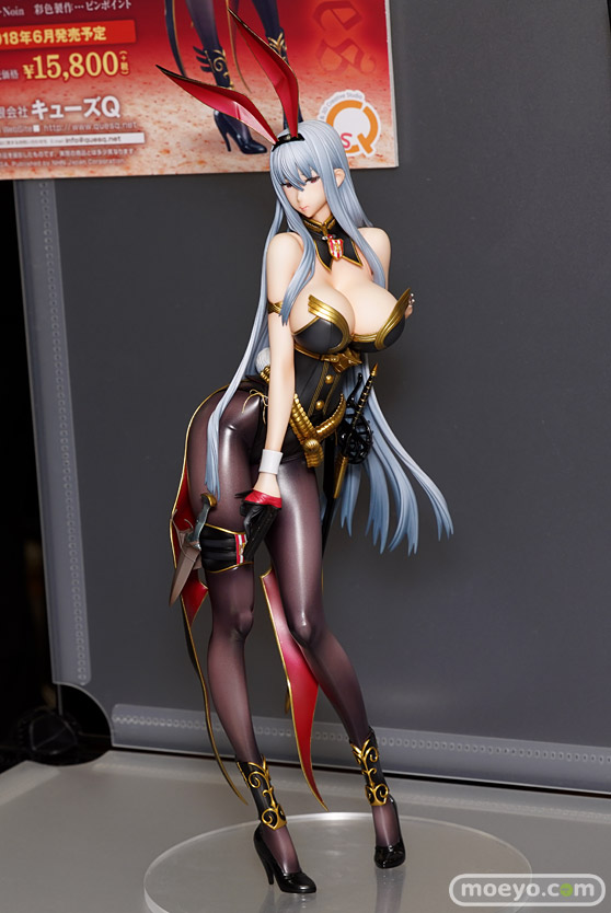 キューズQの戦場のヴァルキュリアDUEL セルベリア・ブレス バニースパイVer.の新作フィギュア彩色サンプル画像05