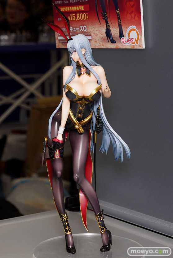 キューズQの戦場のヴァルキュリアDUEL セルベリア・ブレス バニースパイVer.の新作フィギュア彩色サンプル画像06