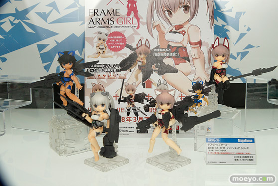 メガホビEXPO 2017 Autumn 新作フィギュア展示の様子　メガハウス54