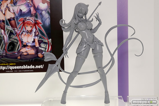 ホビージャパンのクイーンズブレイド UNLIMITED 絶影の追跡者 エリナの新作フィギュア原型画像01