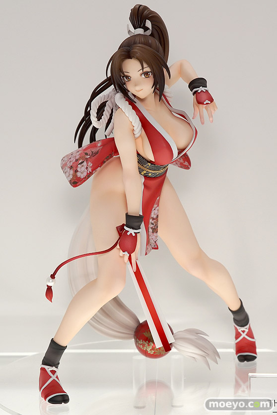 ホビージャパンのTHE K.O.F XIV 不知火舞の新作フィギュア彩色サンプル画像01