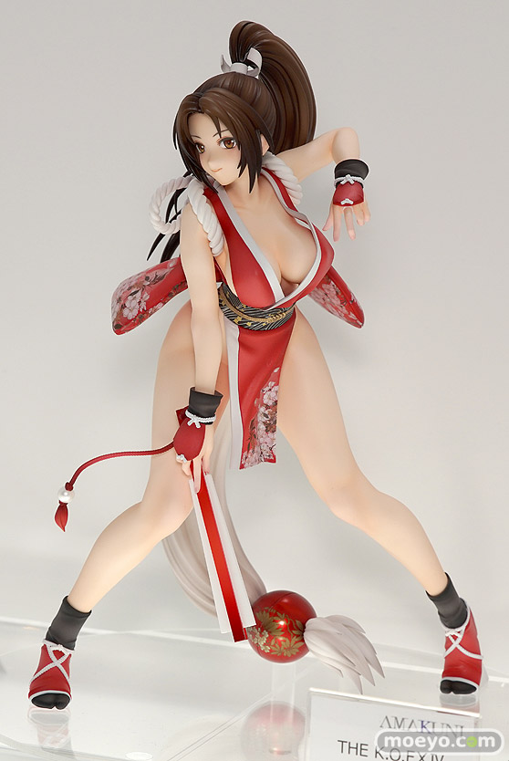 ホビージャパンのTHE K.O.F XIV 不知火舞の新作フィギュア彩色サンプル画像03