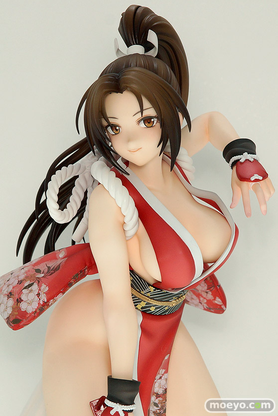 ホビージャパンのTHE K.O.F XIV 不知火舞の新作フィギュア彩色サンプル画像04