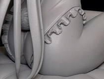 ベルファイン新作フィギュア「アクセル・ワールド 黒雪姫バニーVer.」監修中原型が展示！【宮沢展示会40】