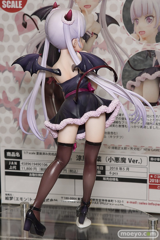 エモントイズのNEW GAME！！ 涼風青葉 小悪魔Ver.の新作フィギュア彩色サンプル画像03