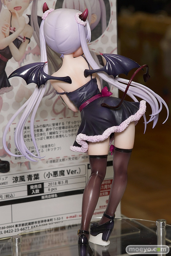 エモントイズのNEW GAME！！ 涼風青葉 小悪魔Ver.の新作フィギュア彩色サンプル画像04