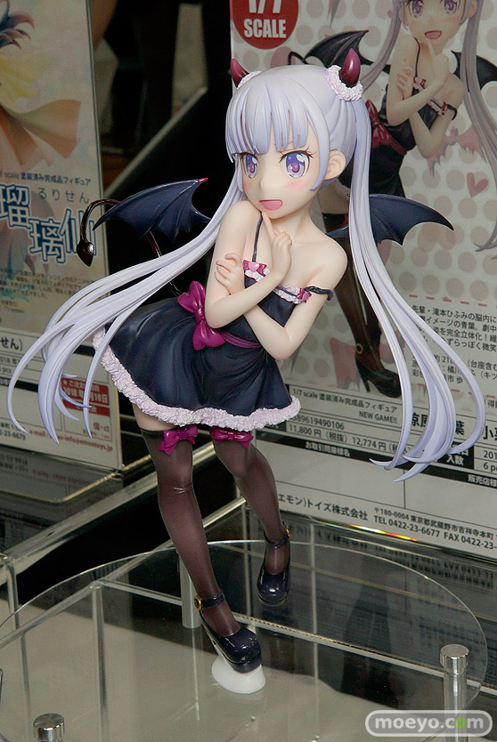 エモントイズのNEW GAME！！ 涼風青葉 小悪魔Ver.の新作フィギュア彩色サンプル画像05