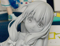 キャラアニ新作フィギュア「エロマンガ先生 和泉紗霧」監修中原型が展示！【宮沢展示会40】