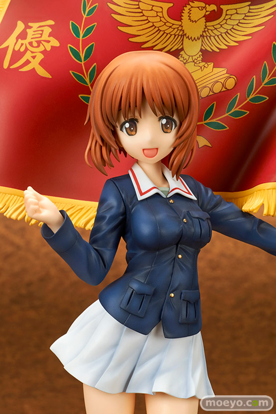 キューズQのガールズ＆パンツァー 劇場版 西住みほ 戦車道全国高校生大会 優勝旗Ver.の新作フィギュア彩色サンプル画像02