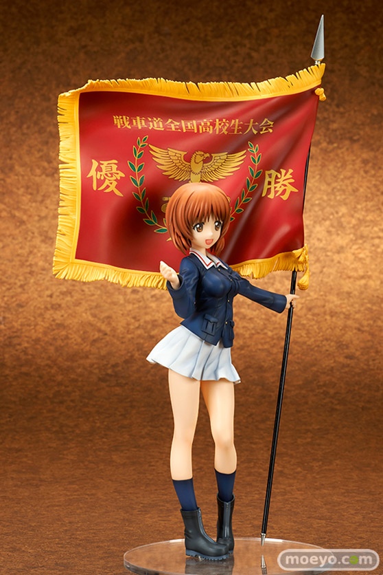 キューズQのガールズ＆パンツァー 劇場版 西住みほ 戦車道全国高校生大会 優勝旗Ver.の新作フィギュア彩色サンプル画像04
