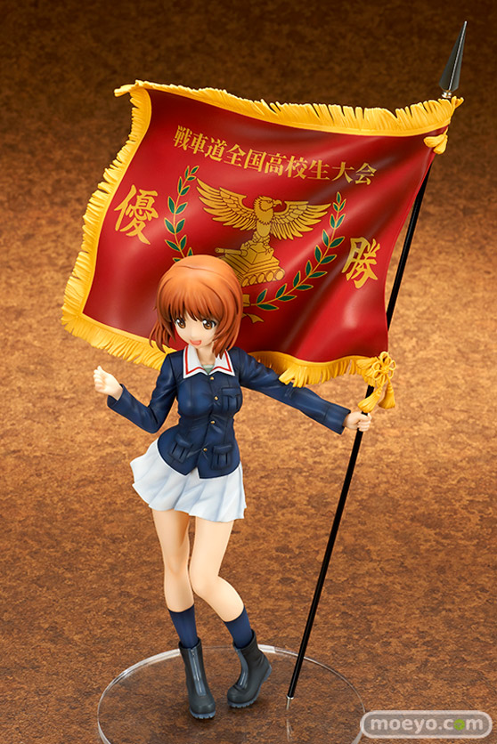 キューズQのガールズ＆パンツァー 劇場版 西住みほ 戦車道全国高校生大会 優勝旗Ver.の新作フィギュア彩色サンプル画像09