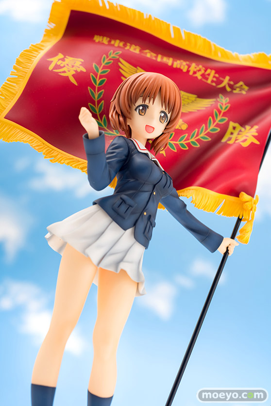キューズQのガールズ＆パンツァー 劇場版 西住みほ 戦車道全国高校生大会 優勝旗Ver.の新作フィギュア彩色サンプル画像15