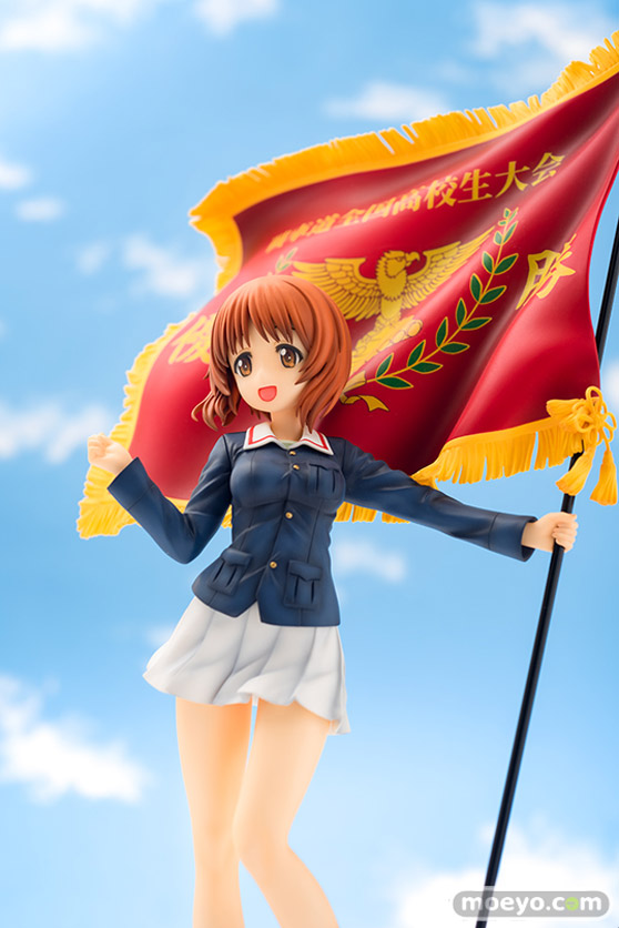 キューズQのガールズ＆パンツァー 劇場版 西住みほ 戦車道全国高校生大会 優勝旗Ver.の新作フィギュア彩色サンプル画像16