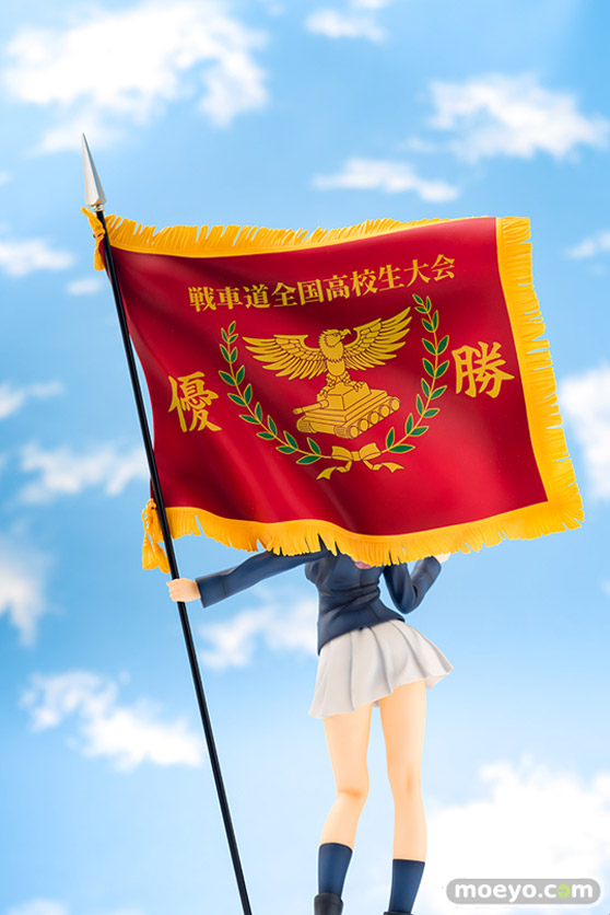 キューズQのガールズ＆パンツァー 劇場版 西住みほ 戦車道全国高校生大会 優勝旗Ver.の新作フィギュア彩色サンプル画像19