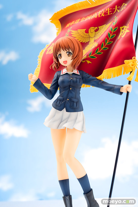 キューズQのガールズ＆パンツァー 劇場版 西住みほ 戦車道全国高校生大会 優勝旗Ver.の新作フィギュア彩色サンプル画像20