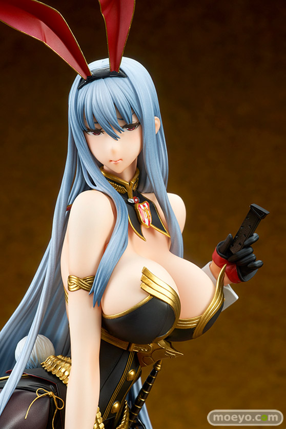 キューズQの【あみあみ限定特典】戦場のヴァルキュリア セルベリア・ブレス バニースパイVer.の新作フィギュア彩色サンプル画像02