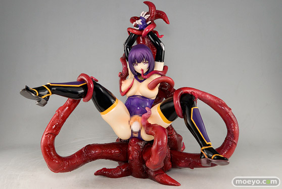 レチェリーのHENTAIシリーズ vol.03 封魔忍姫 神楽 触手壊穴編 産卵ver の新作アダルトフィギュア彩色サンプル撮りおろし画像01