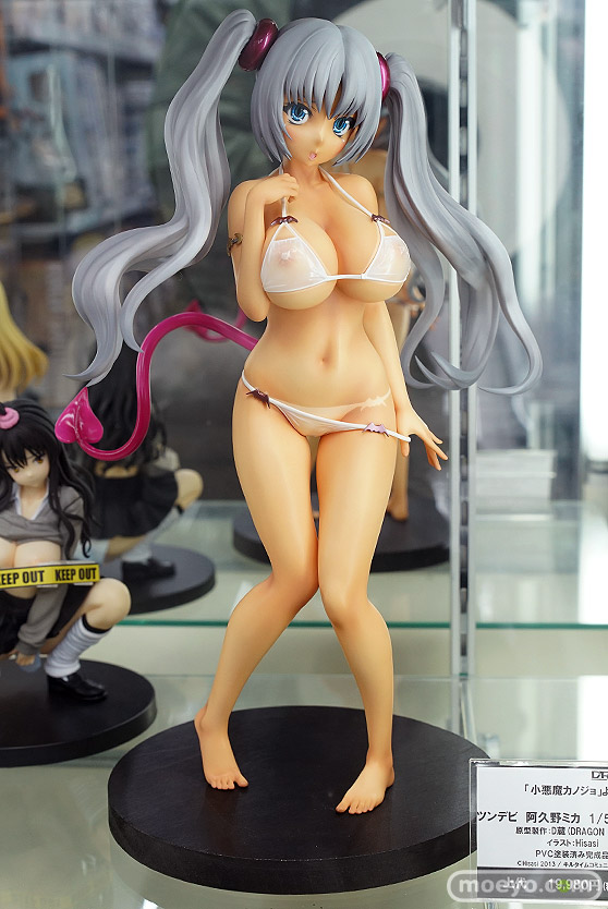 ドラゴントイの「小悪魔カノジョ」 ツンデビ 阿久野ミカ 日焼けVer.の新作フィギュア彩色サンプル画像01