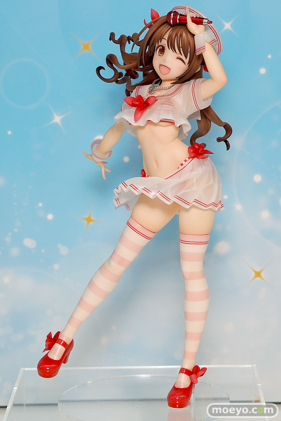 アルターのアイドルマスター シンデレラガールズ 島村卯月 はじけて♪サマーVer.の新作フィギュア彩色サンプル画像01