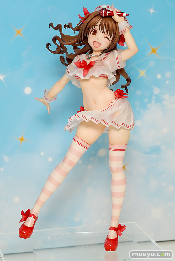 アルターのアイドルマスター シンデレラガールズ 島村卯月 はじけて♪サマーVer.の新作フィギュア彩色サンプル画像02