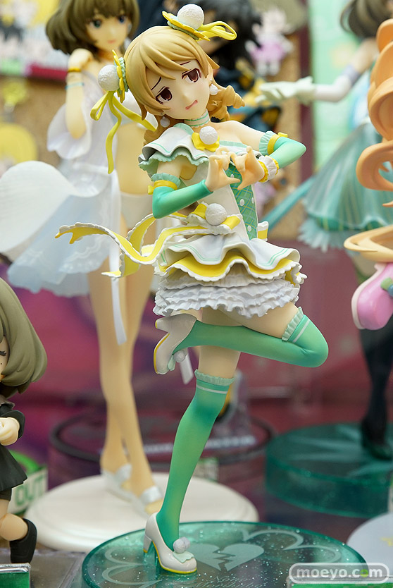 コトブキヤのアイドルマスター シンデレラガールズ 森久保乃々の新作フィギュア展示の様子02