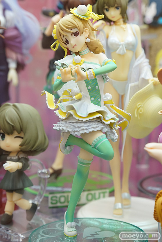 コトブキヤのアイドルマスター シンデレラガールズ 森久保乃々の新作フィギュア展示の様子03