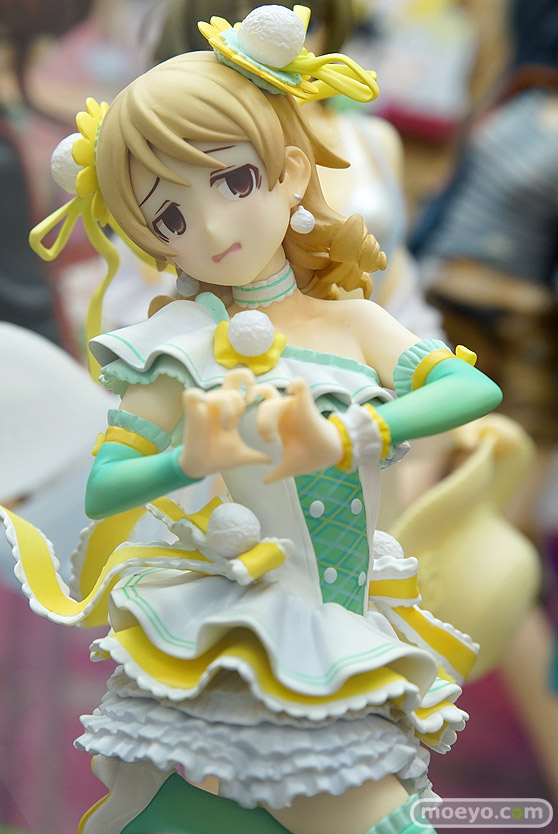 コトブキヤのアイドルマスター シンデレラガールズ 森久保乃々の新作フィギュア展示の様子04