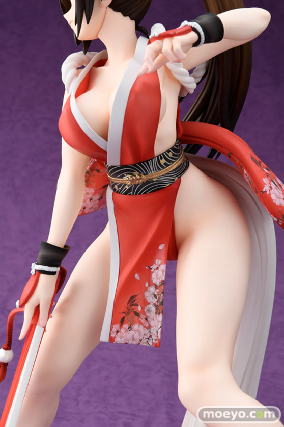 ホビージャパンのTHE KING OF FIGHTERS XIV　不知火舞の新作フィギュア彩色サンプル画像09