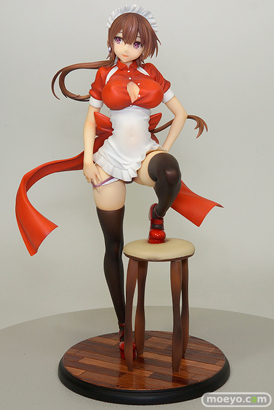 スカイチューブの破廉恥なメイドさんの新作アダルトフィギュア彩色サンプル画像09