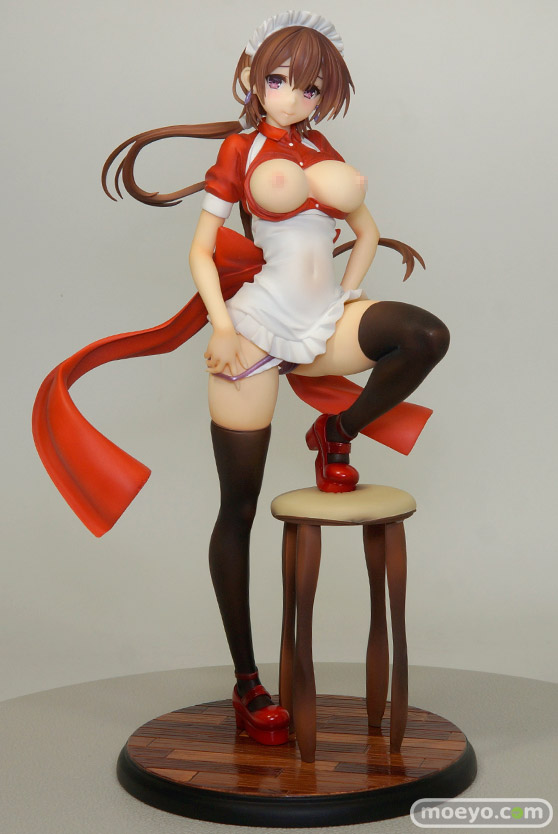 スカイチューブの破廉恥なメイドさんの新作アダルトフィギュア彩色サンプル画像30