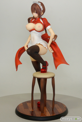 スカイチューブの破廉恥なメイドさんの新作アダルトフィギュア彩色サンプル画像33