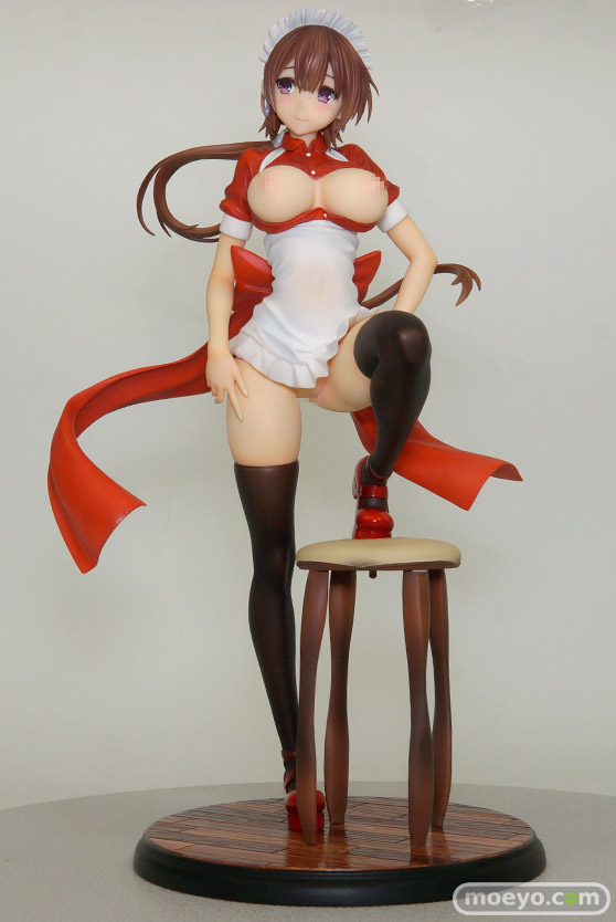 スカイチューブの破廉恥なメイドさんの新作アダルトフィギュア彩色サンプル画像45