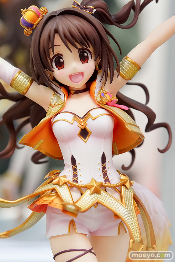 コトブキヤのアイドルマスター シンデレラガールズ 島村卯月 パーティタイム・ゴールドの新作フィギュア彩色サンプル画像05