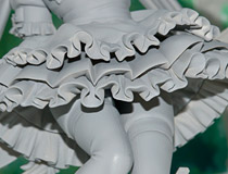 メガハウスの新作フィギュア「クイーンズブレイド UNLIMITED 冥土へ誘うもの アイリ」監修中原型が展示！【メガホビ2017秋】