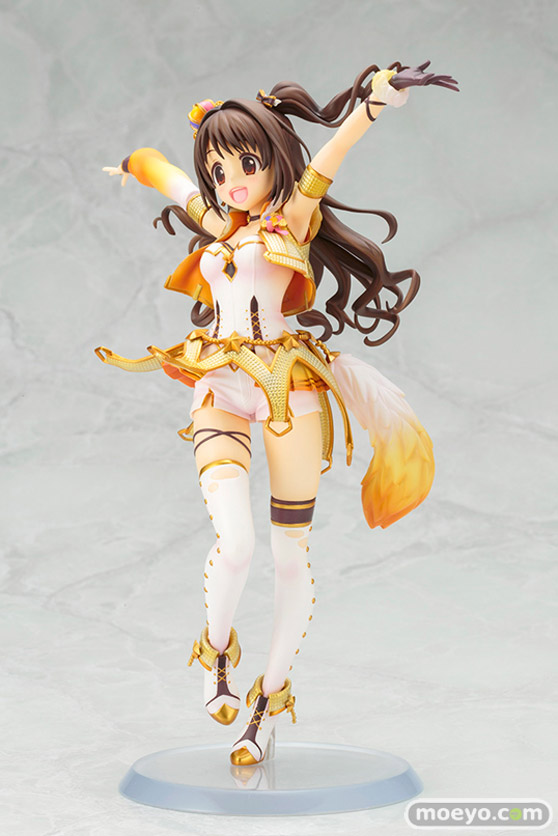コトブキヤのアイドルマスター シンデレラガールズ 島村卯月 パーティタイム・ゴールドの新作フィギュア彩色サンプル画像02