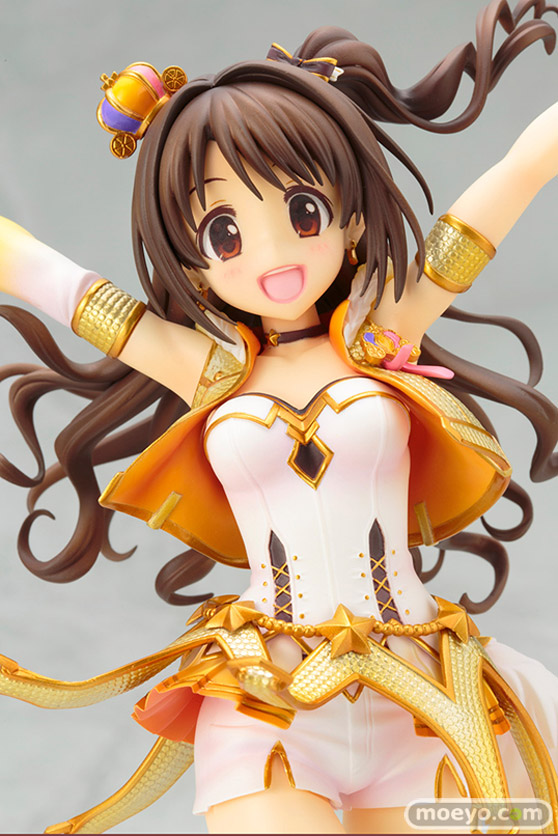 コトブキヤのアイドルマスター シンデレラガールズ 島村卯月 パーティタイム・ゴールドの新作フィギュア彩色サンプル画像09