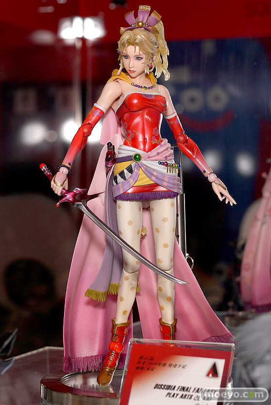 スクウェア・エニックスのプレイアーツ改 DISSIDIA FINAL FANTASY ティナ・ブランフォードの新作フィギュア彩色サンプル画像04