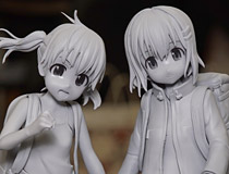 プルクラ新作フィギュア「ヤマノススメ 倉上ひなた/雪村あおい」監修中原型が展示！【宮沢展示会40】
