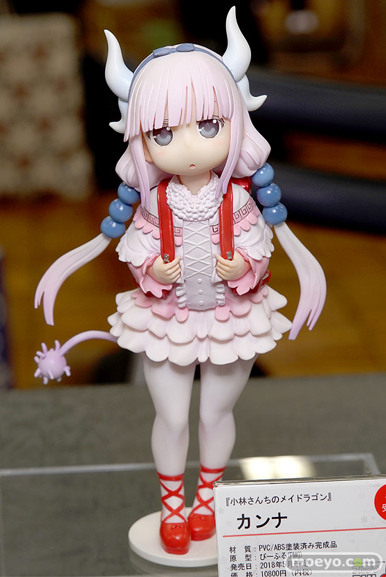 プルクラの小林さんちのメイドラゴン カンナの新作フィギュア彩色サンプル画像01