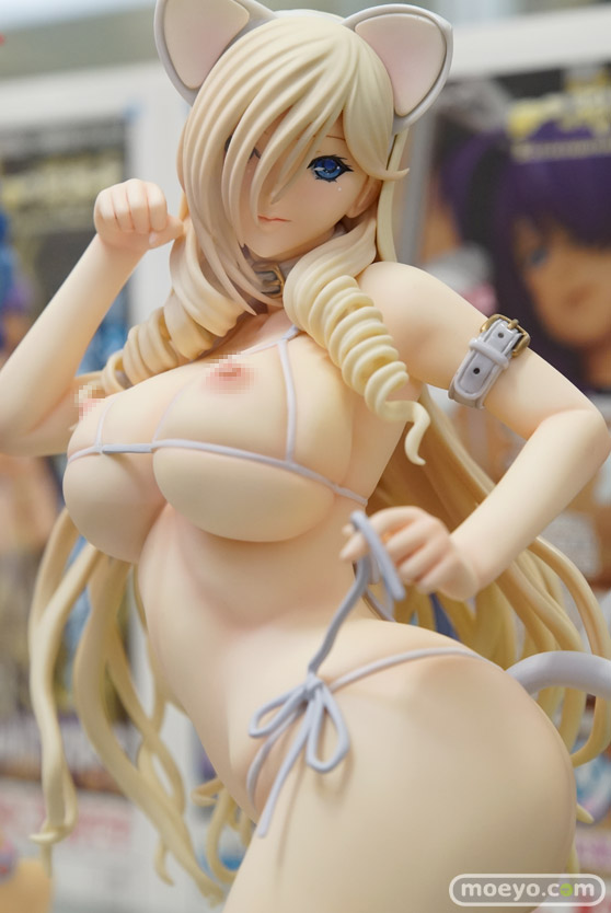 オルカトイズのスィーリア・クマーニ・エイントリー　白猫ver.の新作アダルトフィギュア紐だけエロ水着PVCサンプル画像05