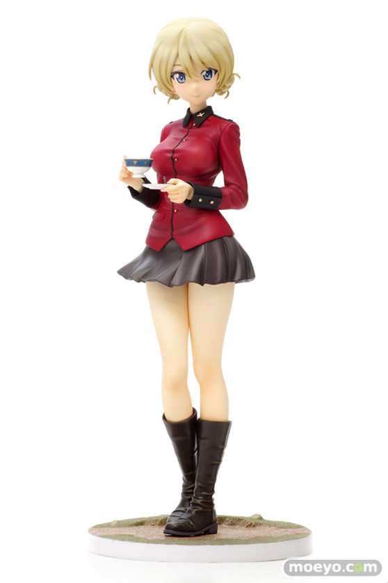 ウェーブのドリームテック ガールズ&パンツァー 劇場版 ダージリン パンツァージャケットVer.の新作フィギュア彩色サンプル画像01